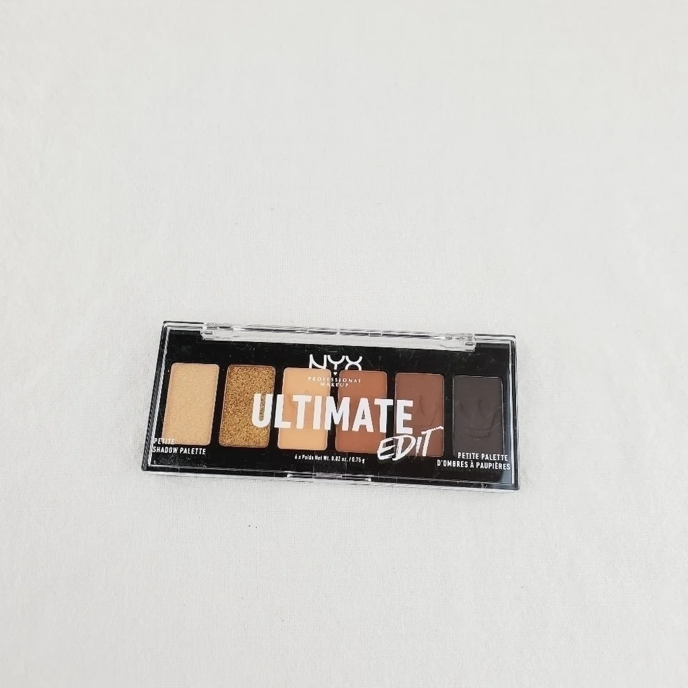 NYX ultimate edit eyeshadow palette